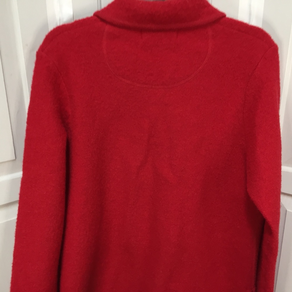 Appleseed's Red Wool Button Down Jacket - Picture 15 of 16